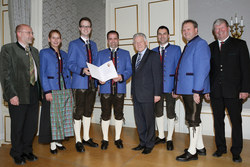 Ehrung verdienter Musikkapellen durch Landeshauptmann Dr.Josef Pühringer
Musikverein Peterskirchen