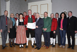 Ehrung verdienter Musikkapellen durch Landeshauptmann Dr.Josef Pühringer
Musikverein Dörnbach