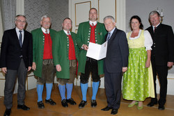 Ehrung verdienter Musikkapellen durch Landeshauptmann Dr.Josef Pühringer
Musikverein Stadl-Paura