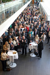 Eröffnung der Foto-Ausstellung innovation@upperaustria mit LH Pühringer und US-Botschafterin Wesner