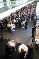 Eröffnung der Foto-Ausstellung innovation@upperaustria mit LH Pühringer und US-Botschafterin Wesner