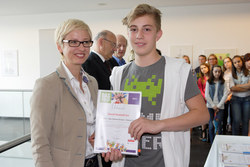 Eröffnung Schülergalerie mit Landesrätin Magistra Doris Hummer