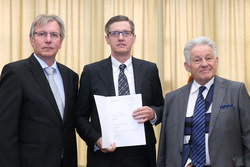 Verleihung von Berufstiteln durch Landeshauptmann Dr. Josef Pühringer und Landesschulratspräsident Fritz Enzenhofer