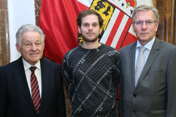 Empfang von Junglehrern im Landhaus mit Landeshauptmann Dr.Josef Pühringer