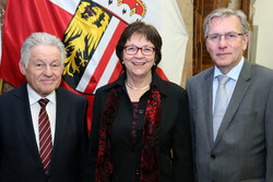 Empfang von Junglehrern im Landhaus mit Landeshauptmann Dr.Josef Pühringer