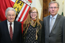 Empfang von Junglehrern im Landhaus mit Landeshauptmann Dr.Josef Pühringer