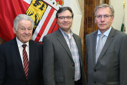 Empfang von Junglehrern im Landhaus mit Landeshauptmann Dr.Josef Pühringer