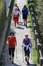 Walk und Talk mit LR Gertraud Jahn in Wels