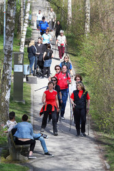 Walk und Talk mit LR Gertraud Jahn in Wels