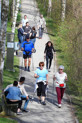 Walk und Talk mit LR Gertraud Jahn in Wels