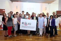 Veranstaltung ReKI (Regionales Kompetenzzentrum für Integration und Diversität) mit Fr. Magistra Landesrätin Jahn an der Kunstuniversität Audiomax