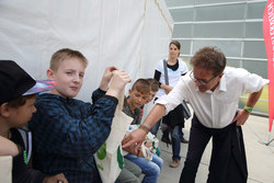 Wasserfest mit Landesrat Anschober