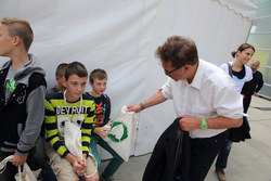 Wasserfest mit Landesrat Anschober