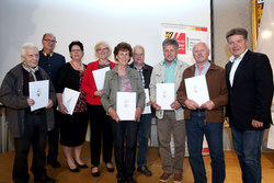 Ehrung von Schülerlotsen durch Landesrat Reinhold Entholzer