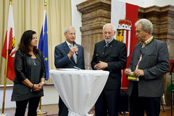 Verleihung der LEADER-Preise durch Minister Andrä Rupprechter und Landesrat Max Hiegelsberger