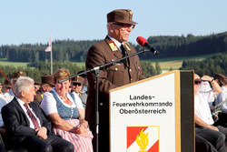 Landesfeuerwehrwettbewerb Festakt und Siegerehrung mit Landeshauptmann Dr.Josef Pühringer