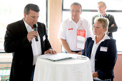 Ortsbildmesse 2015 Gmunden mit LR Dr.Strugl