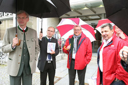 Ortsbildmesse 2015 Gmunden mit LR Dr.Strugl