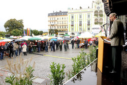 Ortsbildmesse 2015 Gmunden mit LR Dr.Strugl