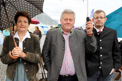 Ortsbildmesse 2015 Gmunden mit LR Dr.Strugl