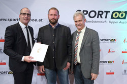 Sport Landesmeisterehrung durch Mag. Gerhard Rumetshofer und Bundesrat Peter Oberlehner