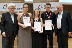 Bundeswettbewerb prima la musica Urkundenüberreichung mit Landeshauptmann Dr.Josef Pühringer