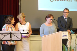 Abschlussfeier mittleres Pflegemanagement Pflegedienst OÖ mit Landesrätin Birgit Gerstorfer