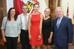 Landeshauptmann Dr. Josef Pühringer empfängt Ausgezeichnete Maturanten