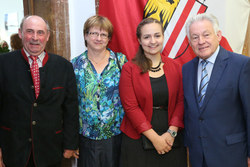 Landeshauptmann Dr. Josef Pühringer empfängt Ausgezeichnete Maturanten