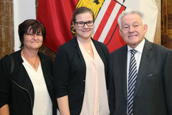 Landeshauptmann Dr. Josef Pühringer empfängt Ausgezeichnete Lehrlinge im Landhaus