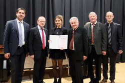 Goldenes Leistungsabzeichen des OÖ Blasmusikverbandes Verleihung durch Landeshauptmann Dr.Josef Pühringer