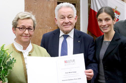 Heinrich Gleissner Preis Verleihung an verdiente Persönlichkeiten durch Landeshauptmann Dr.Josef Pühringer