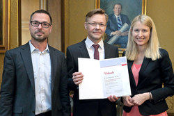 Überreichung der Habilitationsstipendien für Humanmedizin des Landes Oberösterreich durch Landesrätin Mag. Christine Haberlander