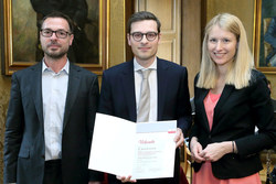 Überreichung der Habilitationsstipendien für Humanmedizin des Landes Oberösterreich durch Landesrätin Mag. Christine Haberlander