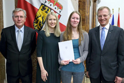 Junglehrerempfang im Linzer Landhaus mit Landeshauptmann Mag. Thomas Stelzer, Landesrätin Mag. Christine Haberlander und Landesschulratspräsident Fritz Enzenhofer