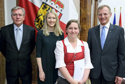 Junglehrerempfang im Linzer Landhaus mit Landeshauptmann Mag. Thomas Stelzer, Landesrätin Mag. Christine Haberlander und Landesschulratspräsident Fritz Enzenhofer