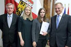 Junglehrerempfang im Linzer Landhaus mit Landeshauptmann Mag. Thomas Stelzer, Landesrätin Mag. Christine Haberlander und Landesschulratspräsident Fritz Enzenhofer