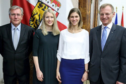 Junglehrerempfang im Linzer Landhaus mit Landeshauptmann Mag. Thomas Stelzer, Landesrätin Mag. Christine Haberlander und Landesschulratspräsident Fritz Enzenhofer