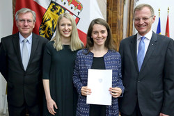 Junglehrerempfang im Linzer Landhaus mit Landeshauptmann Mag. Thomas Stelzer, Landesrätin Mag. Christine Haberlander und Landesschulratspräsident Fritz Enzenhofer