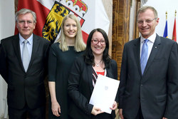 Junglehrerempfang im Linzer Landhaus mit Landeshauptmann Mag. Thomas Stelzer, Landesrätin Mag. Christine Haberlander und Landesschulratspräsident Fritz Enzenhofer