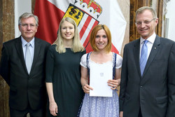 Junglehrerempfang im Linzer Landhaus mit Landeshauptmann Mag. Thomas Stelzer, Landesrätin Mag. Christine Haberlander und Landesschulratspräsident Fritz Enzenhofer