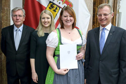 Junglehrerempfang im Linzer Landhaus mit Landeshauptmann Mag. Thomas Stelzer, Landesrätin Mag. Christine Haberlander und Landesschulratspräsident Fritz Enzenhofer