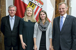 Junglehrerempfang im Linzer Landhaus mit Landeshauptmann Mag. Thomas Stelzer, Landesrätin Mag. Christine Haberlander und Landesschulratspräsident Fritz Enzenhofer