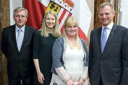 Junglehrerempfang im Linzer Landhaus mit Landeshauptmann Mag. Thomas Stelzer, Landesrätin Mag. Christine Haberlander und Landesschulratspräsident Fritz Enzenhofer