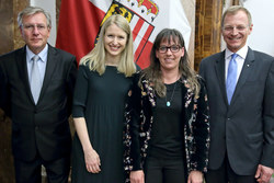 Junglehrerempfang im Linzer Landhaus mit Landeshauptmann Mag. Thomas Stelzer, Landesrätin Mag. Christine Haberlander und Landesschulratspräsident Fritz Enzenhofer