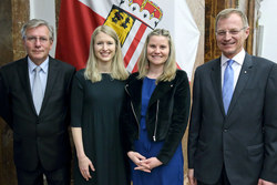 Junglehrerempfang im Linzer Landhaus mit Landeshauptmann Mag. Thomas Stelzer, Landesrätin Mag. Christine Haberlander und Landesschulratspräsident Fritz Enzenhofer