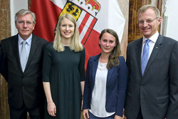 Junglehrerempfang im Linzer Landhaus mit Landeshauptmann Mag. Thomas Stelzer, Landesrätin Mag. Christine Haberlander und Landesschulratspräsident Fritz Enzenhofer