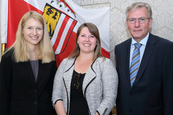 Junglehrerempfang mit Landesrätin Mag. Christine Haberlander und Landesschulratspräsident Fritz Enzenhofer