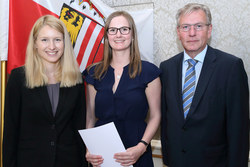 Junglehrerempfang mit Landesrätin Mag. Christine Haberlander und Landesschulratspräsident Fritz Enzenhofer