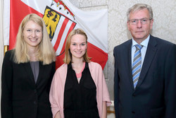 Junglehrerempfang mit Landesrätin Mag. Christine Haberlander und Landesschulratspräsident Fritz Enzenhofer